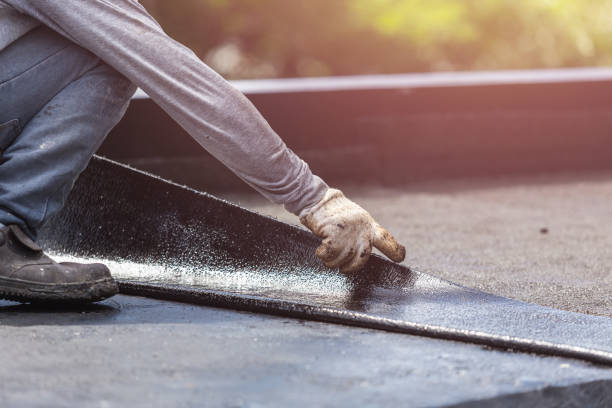 Professional Basement Waterproofing technician working in Ridgewood, IL